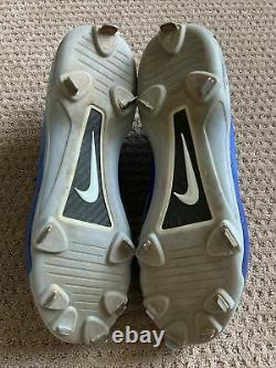 Jorge Soler 2014 GAME USED Royals CLEATS pair autograph SIGNED