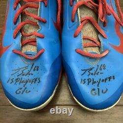 Jorge Soler 2015 PLAYOFF GAME USED Royals CLEATS pair autograph SIGNED