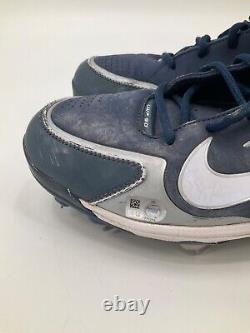 Jorge Soler Atlanta Braves Signed Game Used Nike Cleats Mlb Hologram Coa