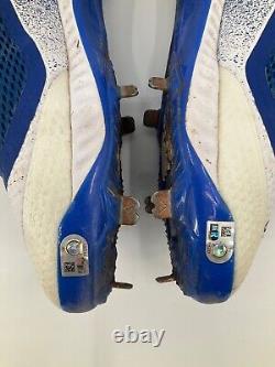 Jorge Soler Kansas City Royals Signed Game Used Adidas Cleats Mlb Coa