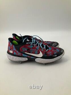 Jorge Soler Miami Marlins Signed Game Used Nike Cleats Mlb Hologram Coa