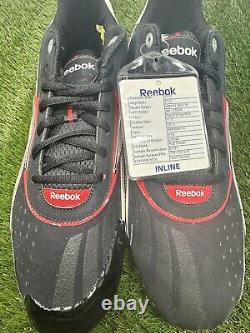 Josh Beckett Pe Game Issued Sample Boston Red Sox Cleats Reebok Size 11.5 Rare