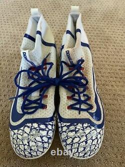 Josh Donaldson GAME USED CLEATS pair autograph SIGNED Blue Jays worn