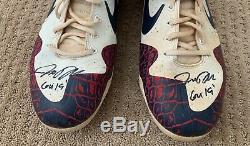 Josh Donaldson GAME USED CLEATS pair autograph SIGNED Braves worn 2019