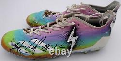 Josh Gordon Autographed Browns Game Used Adidas My Cause Cleats Beckett BB46427