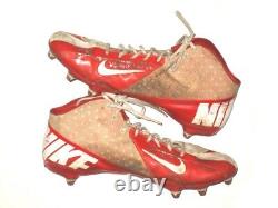 Josh Mauro Stanford Cardinal Game Worn Used Rose Bowl Game Vs Msu Nike Cleats