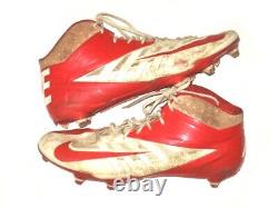 Josh Mauro Stanford Cardinal Game Worn Used Rose Bowl Game Vs Msu Nike Cleats