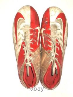 Josh Mauro Stanford Cardinal Game Worn Used Rose Bowl Game Vs Msu Nike Cleats