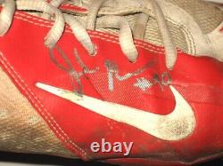 Josh Mauro Stanford Cardinal Game Worn Used Rose Bowl Game Vs Msu Nike Cleats