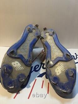 Josiah Gray Game Used Signed Dodgers Cleats
