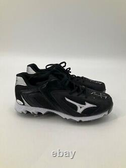 Juan Pierre Signed Miami Marlins Mizuno Vapor 9 Spike Game Used Cleats Size10