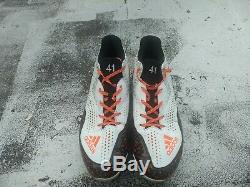 Justin Bour Miami Marlins Game Used PE Adidas Cleats MLB Angels Photo Matched
