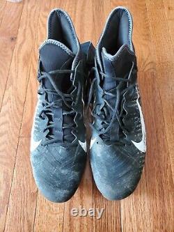 Justin Madubuike Baltimore Ravens Game Used Cleats Texas A&M