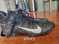 Justin Madubuike Baltimore Ravens Game Used Cleats Texas A&M