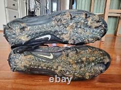 Justin Madubuike Baltimore Ravens Game Used Cleats Texas A&M