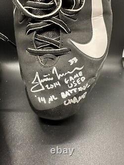 Justin Moreau Game Used Cleats