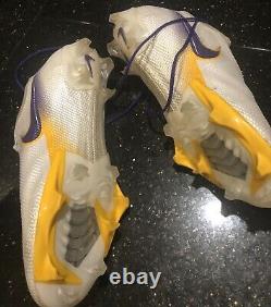 KAYSHON BOUTTE Autographed SIGNED LSU TIGERS Game Used Cleats Beckett Holo