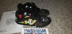 KE BRYAN HAYES Pittsburgh Pirates 2019 Spring Train GAME USED AUTOGRAPH CLEATS