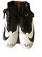 KELVIN BENJAMIN game worn SIGNED used cleats! Panthers! GREAT GAME WEAR/ JSA