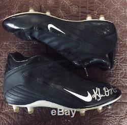 KYLE ORTON Chicago Bears QB NFL Game Used Nike Cleats Size 14 Signed Autographed