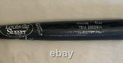 Kansas City Royals Tom Goodwin Game Used Baseball Bat Cracked