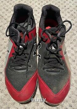 Ke'BRYAN HAYES GAME USED CLEATS AUTO PITTSBURGH PIRATES SIGNED ALTOONA CURVE