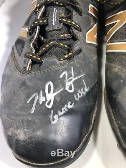 Ke'Bryan Hayes autographed signed Game Used cleats MLB Pittsburgh Pirates LOA