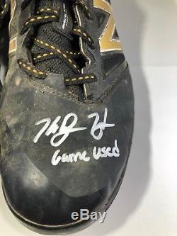 Ke'Bryan Hayes autographed signed Game Used cleats MLB Pittsburgh Pirates LOA