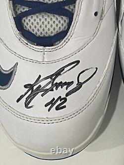 Ken Griffey Jr. 2009 Autographed Game Issued Jackie Robinson Cleats Tri-Star COA