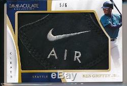 Ken Griffey Jr /6 Mariners Game Used Cleat Relic NIKE LOGO 2017 Immaculate