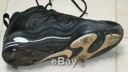 Ken Griffey Jr. Autographed 1998 Game Used Nike Cleats Seattle Mariners Jsa Hof