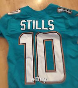 Kenny Stills Miami Dolphins Game Used Worn Jersey & Cleats Saints Sooners