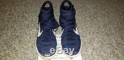 Kevin Kiermaier 2109 MLB PLAYOFFS POST SEASON GAME USED AUTOGRAPH CLEATS