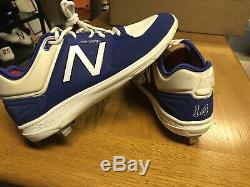 Kike Enrique Hernandez Los Angeles Dodgers Game Used Cleats Photomatched