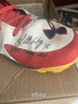 Kolten Wong Game Used Autographed Cleats