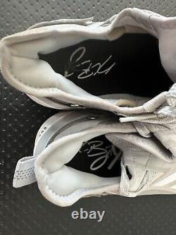 Kris Bryant Game Used Colorado Rockies 2023 Signed Autographed Cleats JSA LOA