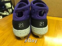 Kyle Freeland Colorado Rockies Game Used Cleats Photomatched 8/20/19 Vs D-Backs