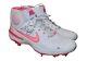 Kyle Higashioka Autographed Game Issued Mother's Day Pink & White Nike Cleats