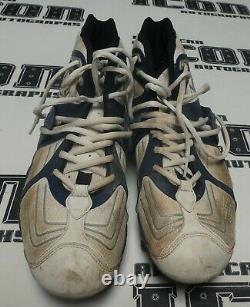 LaDainian Tomlinson Signed 2001 Chargers Football Game Worn Used Cleats BAS COA