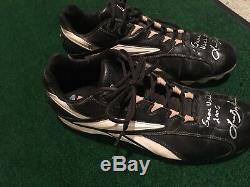 Lance Berkman Game Used Cleats With Autographs & COA ASTROS YANKEES CARDINALS