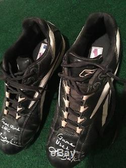 Lance Berkman Game Used Cleats With Autographs & COA ASTROS YANKEES CARDINALS