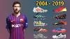 Lionel Messi New Soccer Cleats All Football Boots Ever 2004 2019