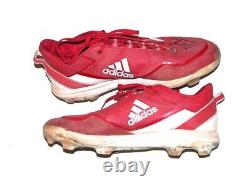 Logan O'hoppe 2022 Reading Fightin Phils Game Worn & Signed Adidas Cleats Angels