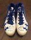 Lorenzo Cain 2016 GAME USED CLEATS game worn SIGNED auto Royals Brewers SPIKES