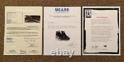 Lorenzo Cain MEARS JSA Game Used Autographed Cleats 2010 Rookie Brewers
