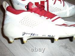 Louisville Cardinals Adidas Football Game Used Cleats Javian Hawkins