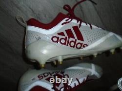 Louisville Cardinals Adidas Football Game Used Cleats Javian Hawkins