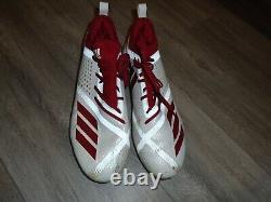 Louisville Cardinals Adidas Football Game Used Cleats Javian Hawkins