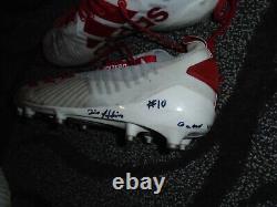 Louisville Cardinals Adidas Football Game Used Cleats Javian Hawkins