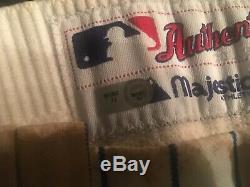 Lucas Duda game used pants cleats Ny Mets issued used Mlb braves royals rays
